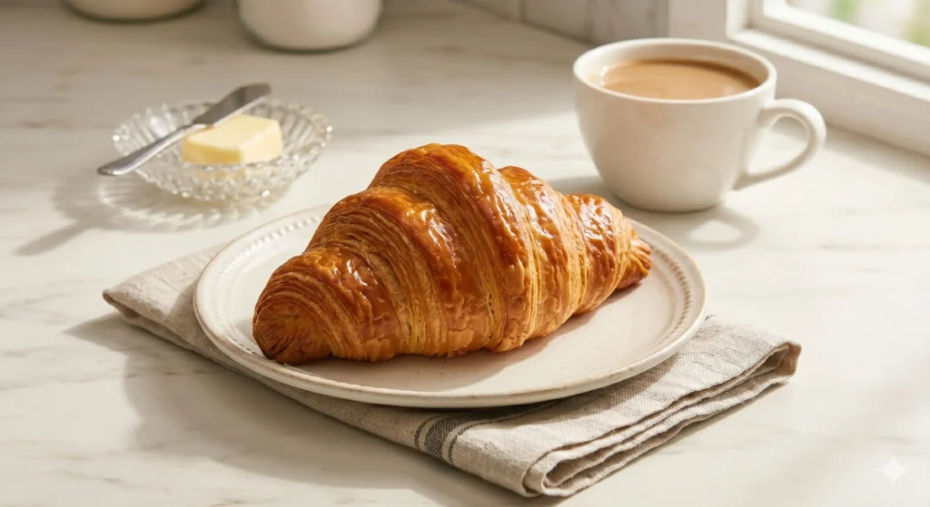 croissant de mantequilla