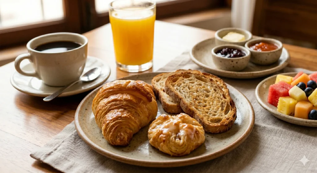 desayuno tradicional con tigrillo